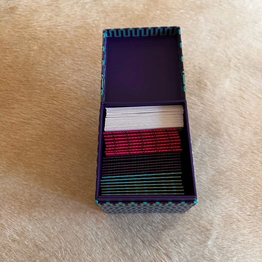 Tory Burch Box & Note Cards - Picture 2 of 4